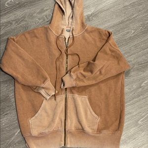 Oversized Zip Up